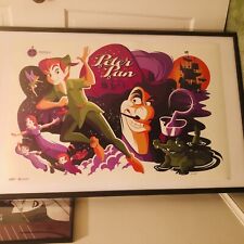 Disney PETER PAN MONDO Art Print Poster Limited Numbered 3/410 - 24x36 picture