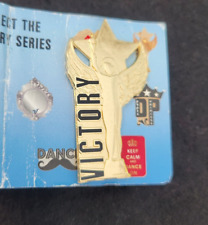 VICTORY from Varsity Trading Mystery Series Cheer Lapel Pin Hat Vest Trophy picture