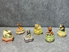 Lot of 6 Heritage House Melodies County Fair Music Box picture