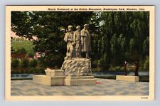 Marietta OH-Ohio, Muskingum Park, March Westward of Nation Mon, Vintage Postcard picture