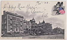 NEWARK NJ CLINTON AVE NEAR HIGH STREET 1903 ARTHUR LIVINGSTON PBL. picture