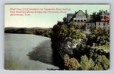 Chattanooga TN-Tennessee, Tennessee River, Bluff View Vintage c1910 Postcard picture