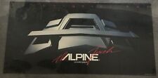 1983 Alpine promo poster LAMBORGHINI HAS THE ALPINE TOUCH ~ 18x37 picture