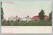 Milwaukee WI Huge Farm Windmills & Implements @ State Fairgrounds~Cars & Buggies picture