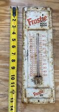 Vintage Frostie Root Beer Metal Thermometer picture