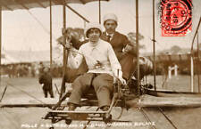 Featuring French Aviatrix Helene Dutrieu Old Photo picture