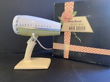 Vintage Handy Hannah MCM Mod Hair Dryer With Stand, Box 1960 EUC picture
