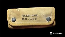 Vintage USN Dr Pocket Case G.Tiemann&Co WWll Era Collectible GUC OTG Surgery picture