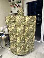 Anti-drone imaging cloak (anti-thermal) tactical poncho with the hood . Multicam picture