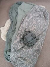 US Military 4 Piece Modular Sleeping Bag Sleep System GOOD - MSS - ACU picture