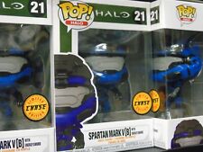 HALO Master Chief Funko Pop 21 #21 CHASE Spartan Mark V Red Energy Sword picture