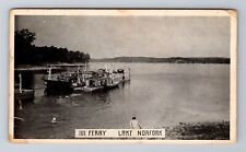 Lake Norfork AR-Arkansas, 101 Ferry, Antique, Vintage Souvenir Postcard picture