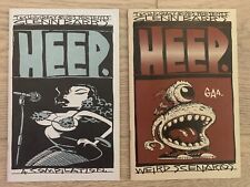 Glenn Barr's HEEP 1 & 2 Set: SIGNED 1st Printings Mini-Comic Zine  **HTF** picture