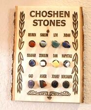 CHOSEN Stones 12 tribes of Israel Hoshen High Priest Ephod with the Genuine Gems picture