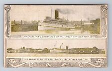 Str. Puritan, Ship, Transportation, Antique, Vintage Souvenir Postcard picture