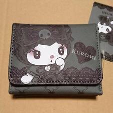Sanrio Midnight Melokuro Kuromi Mini Folding Wallet 2023 picture