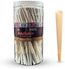 Kashmir Pre Rolled Cones 1 1/4 Size Smooth Organic Rolling Papers Cones - 200 Ct picture