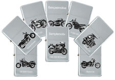 Sturm Lighter with Engraving: Motorradmarke Kawasaki - Lighter picture