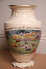 Lenox 2002 Disney A Grand Afternoon Vase 11” Tall Winnie The Pooh Ivory China picture