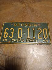 1970s Georgia Vintage Truck Tag picture