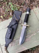 Wall Knives, Custom ,Sunfish  Model  ,  With Black Sheath picture