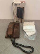 Vintage Northern Telecom Genuine Leather Contempra Telephone with Original Box picture