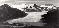 RPPC Mendenhall Glacier 'Confusion & Delusion' Msg JUNEAU AK VINTAGE Postcard picture