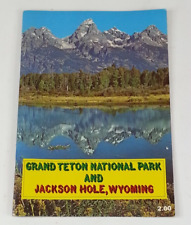 Vintage 1960s Grand Teton National Park Jackson Hole Wyoming Program Guide Book picture