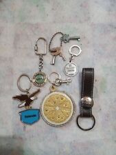 Vintage Keychain Lot Of 6 Some Unique Designs Very Nice Condition Rare And Htf picture