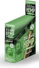 ZIG-ZAG Natural Hemp Non GMO – 2 Per Pack – 25 Pack (OG) Natural picture