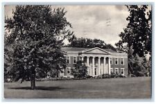 College Park Maryland Postcard Library Administration University c1939 Vintage picture