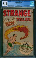Strange Tales #107 ⭐ CGC 5.5 ⭐ Human Torch vs Sub-Mariner Silver Age Marvel 1963 picture