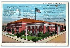 c1920s The Auditorium Exterior Roadside Milwaukee Wisconsin WI Unposted Postcard picture