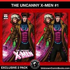 [2 PACK] UNCANNY X-MEN #1 UNKNOWN COMICS NATHAN SZERDY EXCLUSIVE VAR (08/07/2024 picture