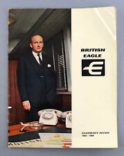 BRITISH EAGLE AIRWAYS CHAIRMAN'S REVIEW 1965-66 AIRLINE REPORT  - GREAT PICTURES picture