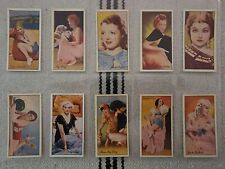 1935 CARRERAS FAMOUS FILM STARS COMPLETE SET OF 102 (INCLUDES RARE VARIATIONS) picture