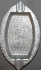 1980 RUSSIAN OLYMPIC GAMES ORNATE ALUMINUM ASHTRAY picture
