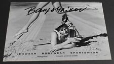 1991 Print Ad Beautiful Lady Sexy Legs Barry Shaikov Weekend Exercise Co Art man picture