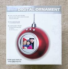New 2007 Senario Picture This  Digital Red Ornament Hold 50 + Pictures picture