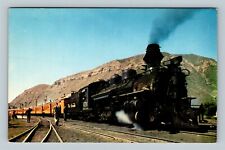 Denver And Rio Grando Narrow Gauge Passenger Train, Vintage Postcard picture