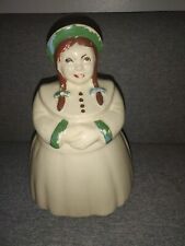 Shawnee Dutch Girl Cookie Jar Vintage 1940s picture