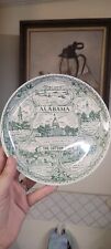 Antique Alabama Souvenir Plate 9.25
