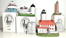 Scaasis Original Lighthouses & Boxes Set of Four See Desciption for Details picture