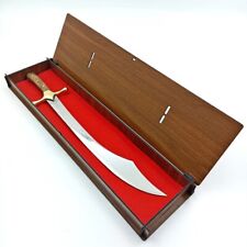 Desk Art Decoration Scimitar Sword with Box and Stand, 23.62'' Sinbad Sword picture