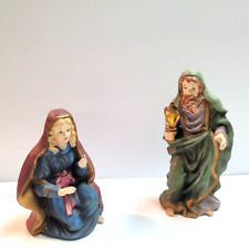 Home Interiors Nativity  Model #54035  Mary & Joseph  2002  replacement picture