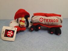 TEXACO OIL - TESSIE BEANIE Plush Stuffed TANKER TRUCK NWT picture
