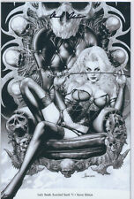 Lady Death Scorched Earth #1 Anceleto Secret Edition Coffin Signed Brian Pulido picture