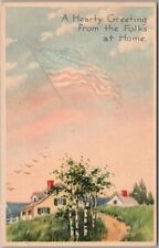 c1910s GIBSON Patriotic Postcard 