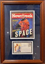 Astronaut John Glenn Framed 60cm X 40cm 100% Hand Signed FDC Presentation & COA picture