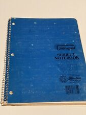 Journal Notebook 1995-1998 Handwritten Notebook Almost Full Wisconsin  picture